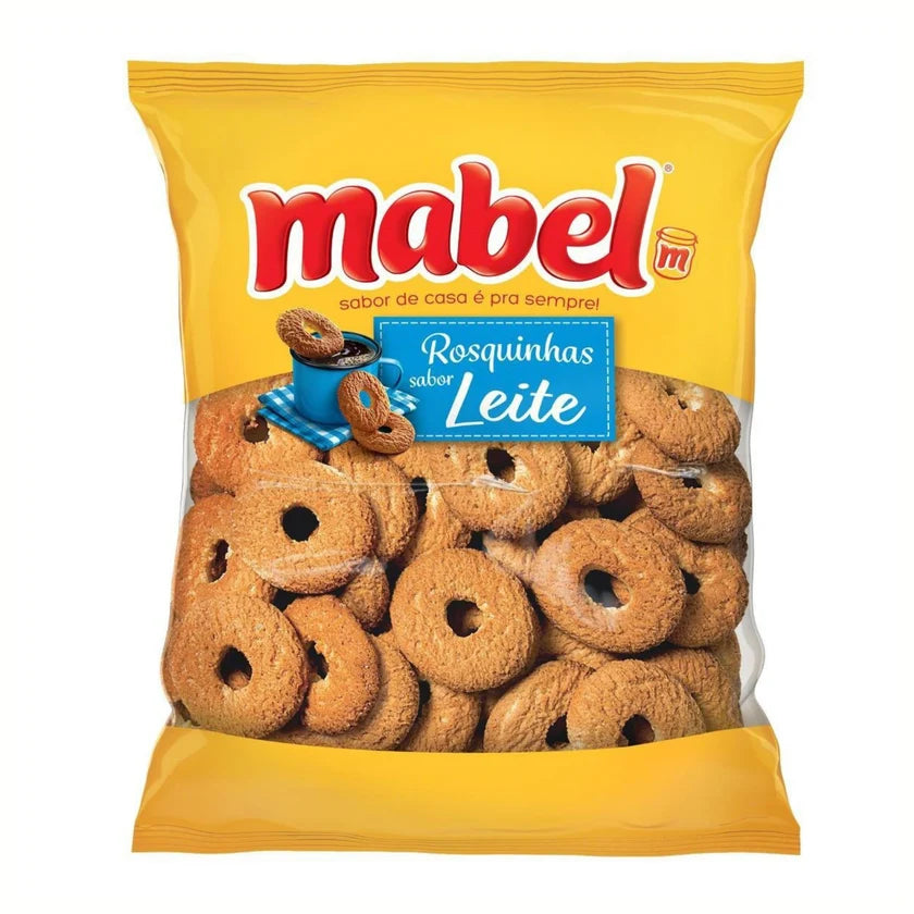 Mabel Biscoito Rosquinha Leite (300g).